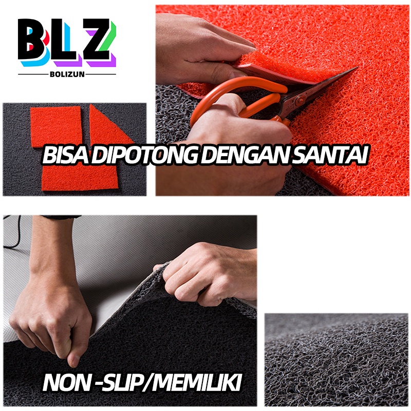 Bolizun Keset Karpet PVC Mie Bihun 40 x 60