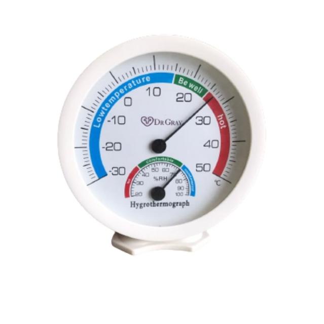 termometer ruangan /hygrometer analog 5 inch