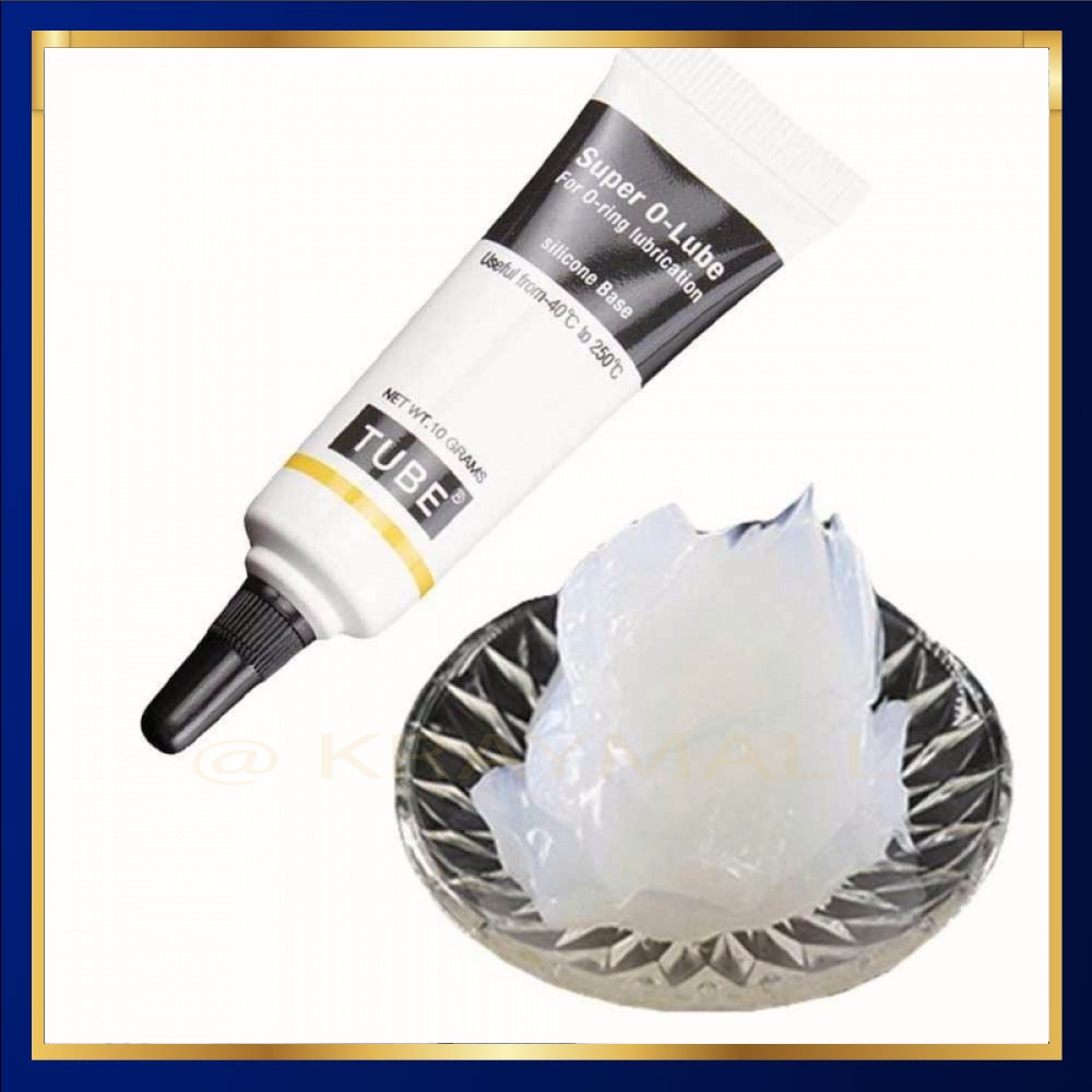 

Pelumas O-Ring Grade Silicon Grease Lubricant 10g - SGL6502