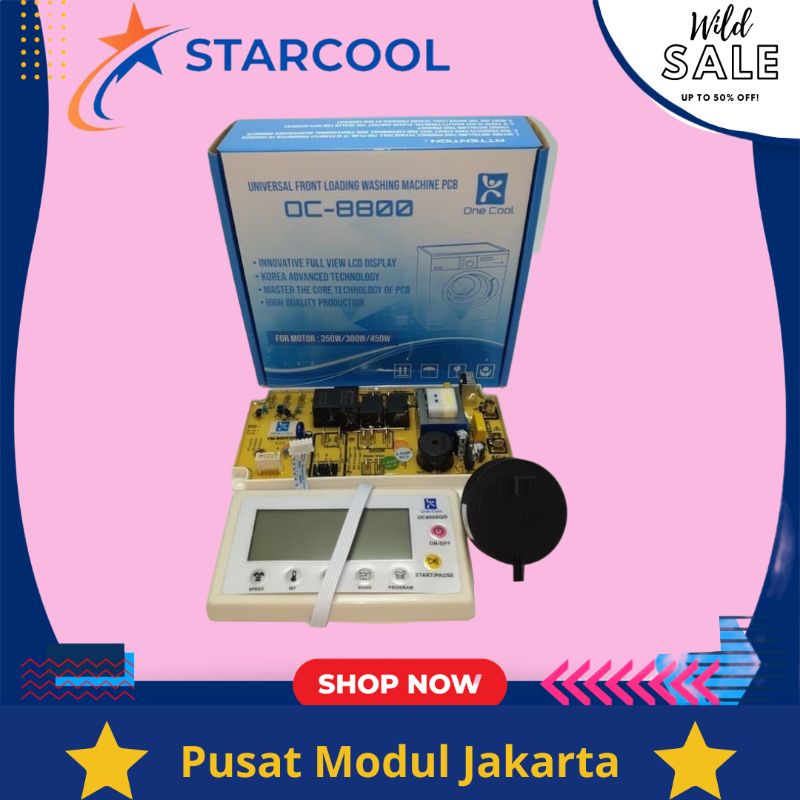 modul pcb mesin cuci front loading multi universal