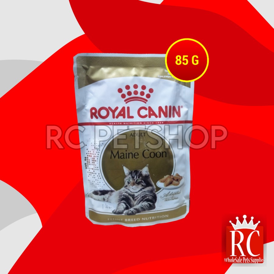 Makanan Kucing Wet Cat Food Royal Canin mainecoone Sachet pouch 85 GR