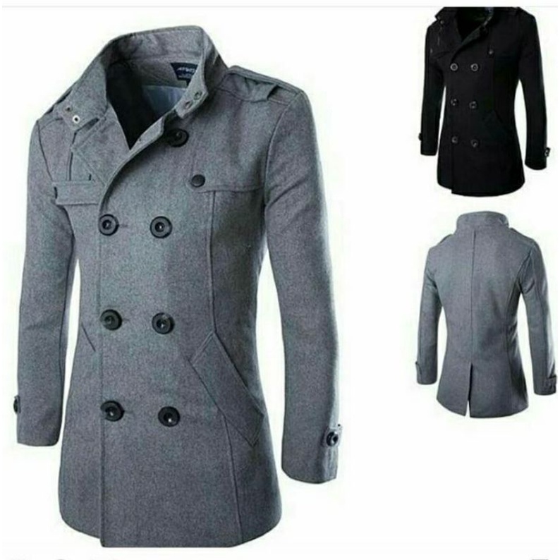COAT PREMIUM PRIA BAHAN WOOL PREMIUM HAND MADE