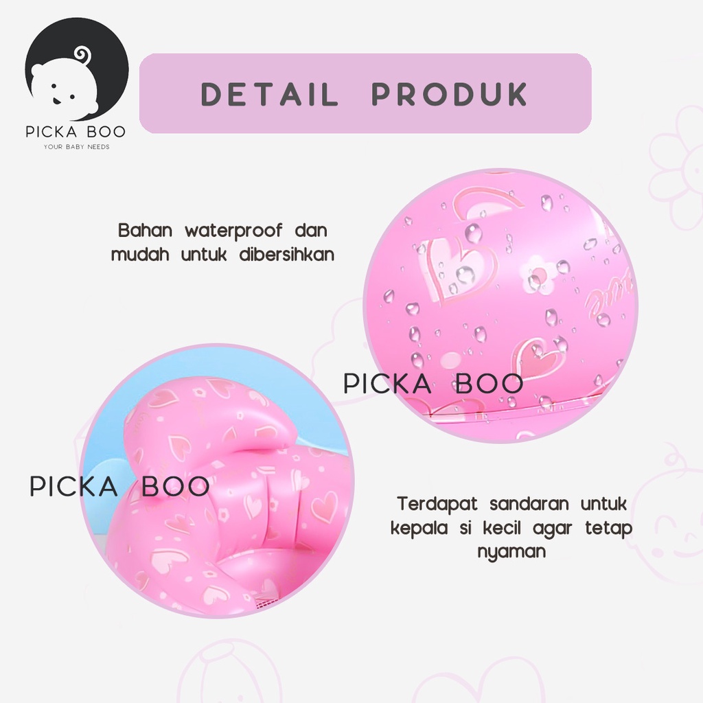 PICKA BOO Kursi Sofa Bayi Empuk Tidak Mudah Bocor Sudah Ada Pompa
