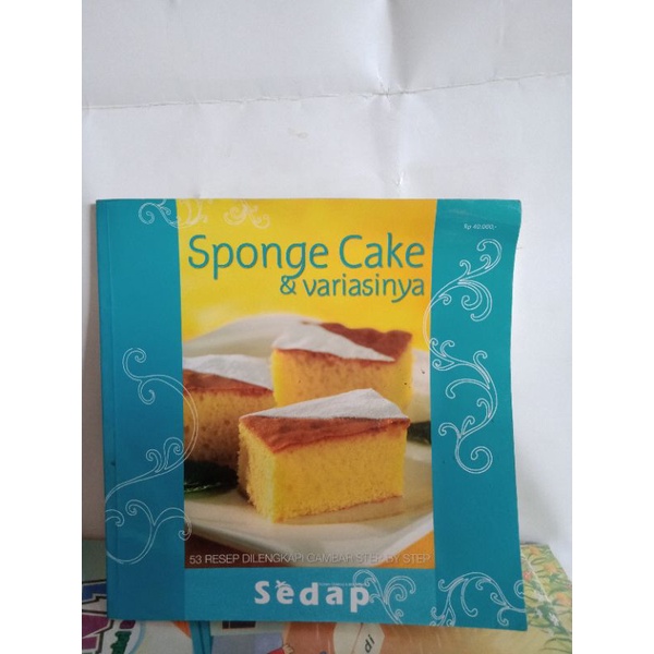 Buku Resep Sponge cake dan variasinya