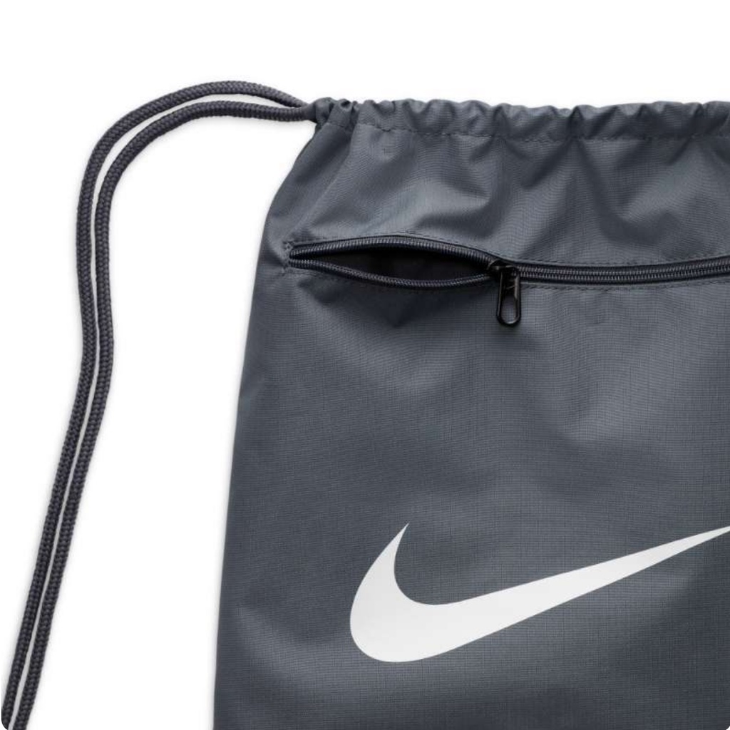 Nike Brasilia 9.5 Training Uinsex Gym Sack 18L Tas Serut Original