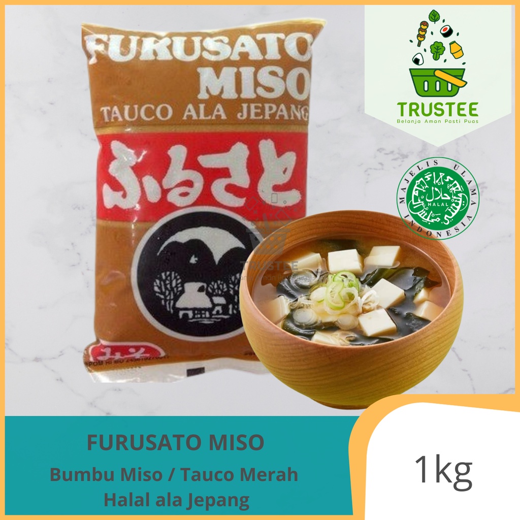 Furusato Pasta Miso Tauco Jepang 1kg | Tauco Merah Jepang