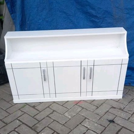 Kitchen Set 3 Pintu Atas Kayu Minimalis Eksklusif (Bahan Full 15mm)