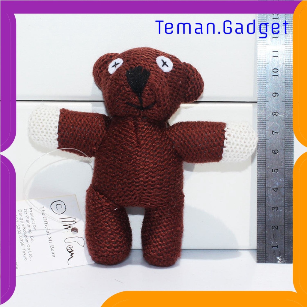 TG-MAN Mr. Bean Teddy Bear Plushy Key Chain Boneka Gantungan Kunci