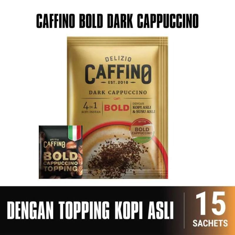 

Caffino bold dark cappucino 15bks x 25gr