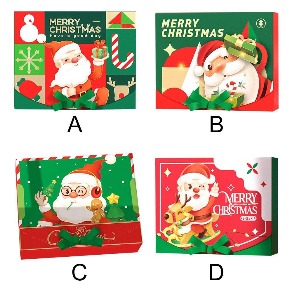 Preva 3PCS Merry Christmas Box Favor Kotak Permen Coklat Kecil