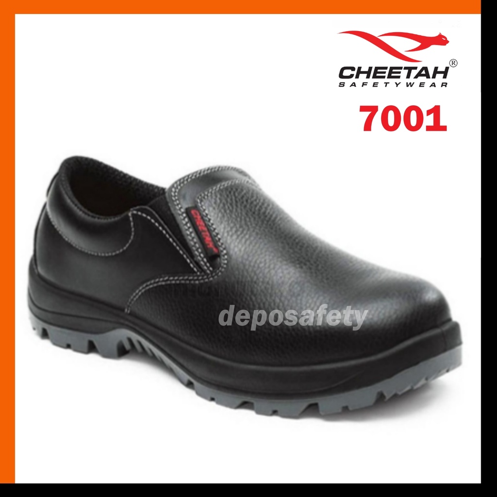 Sepatu Safety Cheetah 7001H Original 100% - Safety Shoes Cheetah 7001h BERKUALITAS