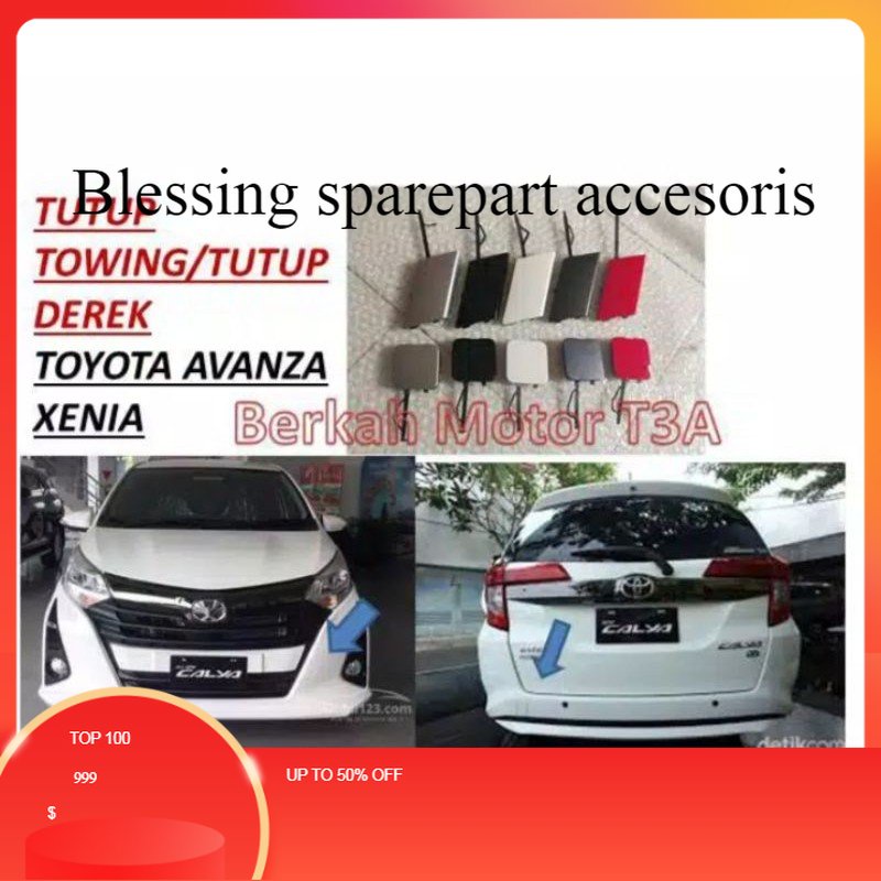 Tutup derek Tutup towing Calya Sigra Depan Belakang Original