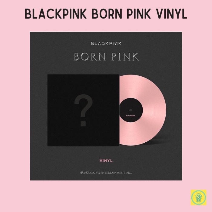 KPOP [PO DP] BLACKPINK BORN PINK VINYL KTOWN WEVERSE YGSELECT APPLEWOOD