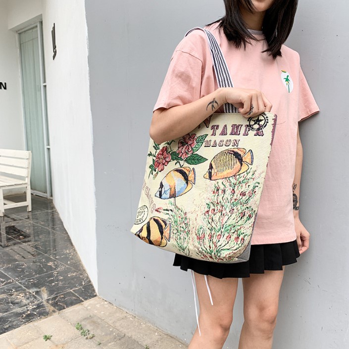 tas tote bag wanita/tas import wanita