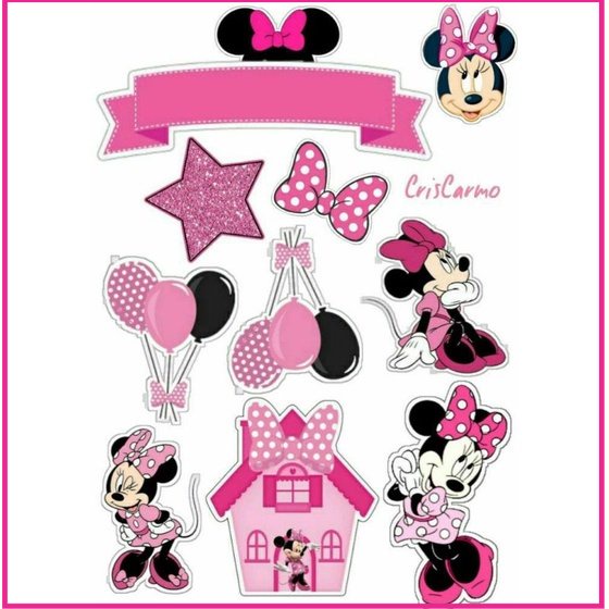 

BIGBAG TERMURAH !! HIASAN KUE ULANG TAHUN MINNIE MOUSE 1