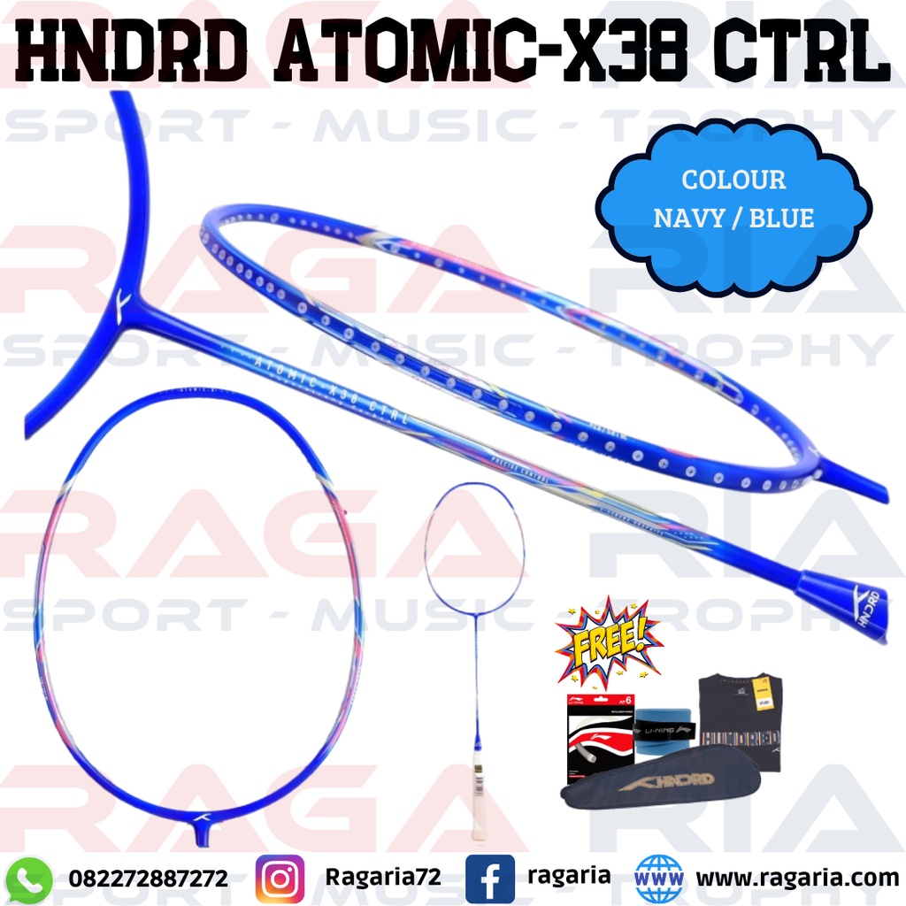 Raket Badminton HUNDRED HNDRD Atomic-X 38 CTRL