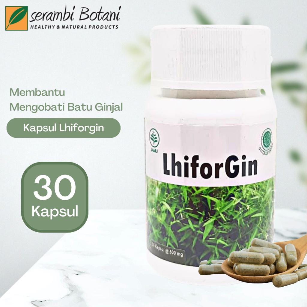Kapsul LhiforGin - Membantu Mengobati Batu Ginjal