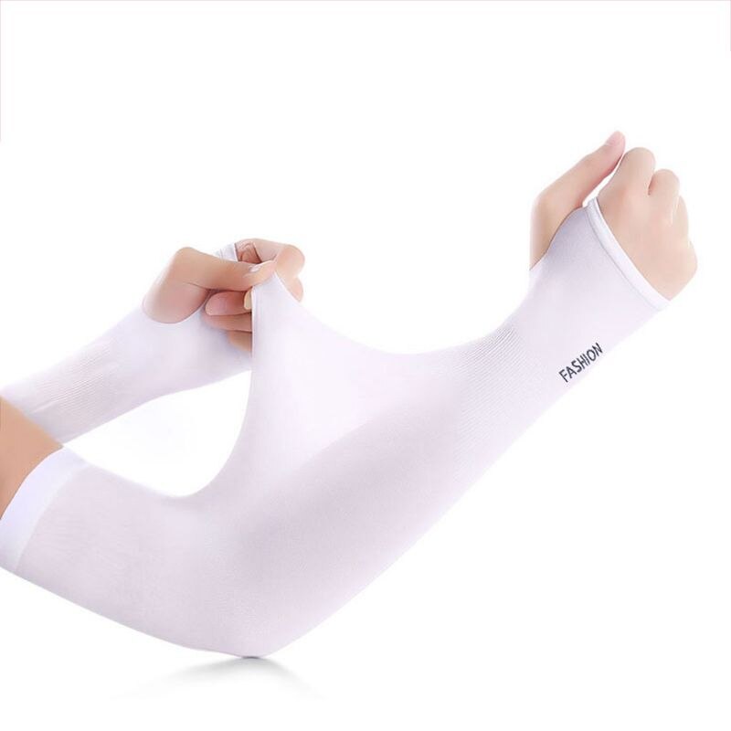 Manset Sarung Lengan Muslim Panjang Polos Handsock Arm Sleeve Spandek - MIKHAMART