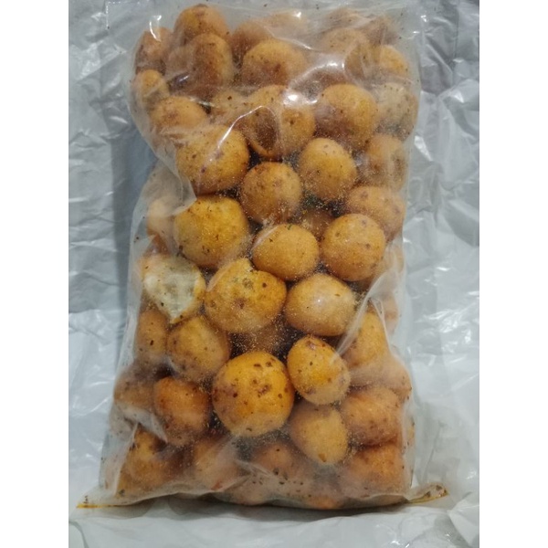 

snack camilan pedas cimol enak 250 gr /jajanan pedas cimol boncabe