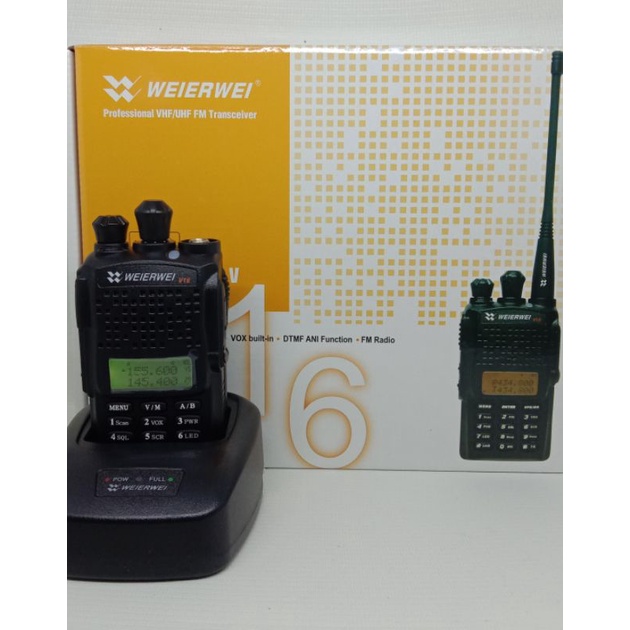 HT WEIERWEI V-16 DUA BAND/ 5 WATT / MURAH