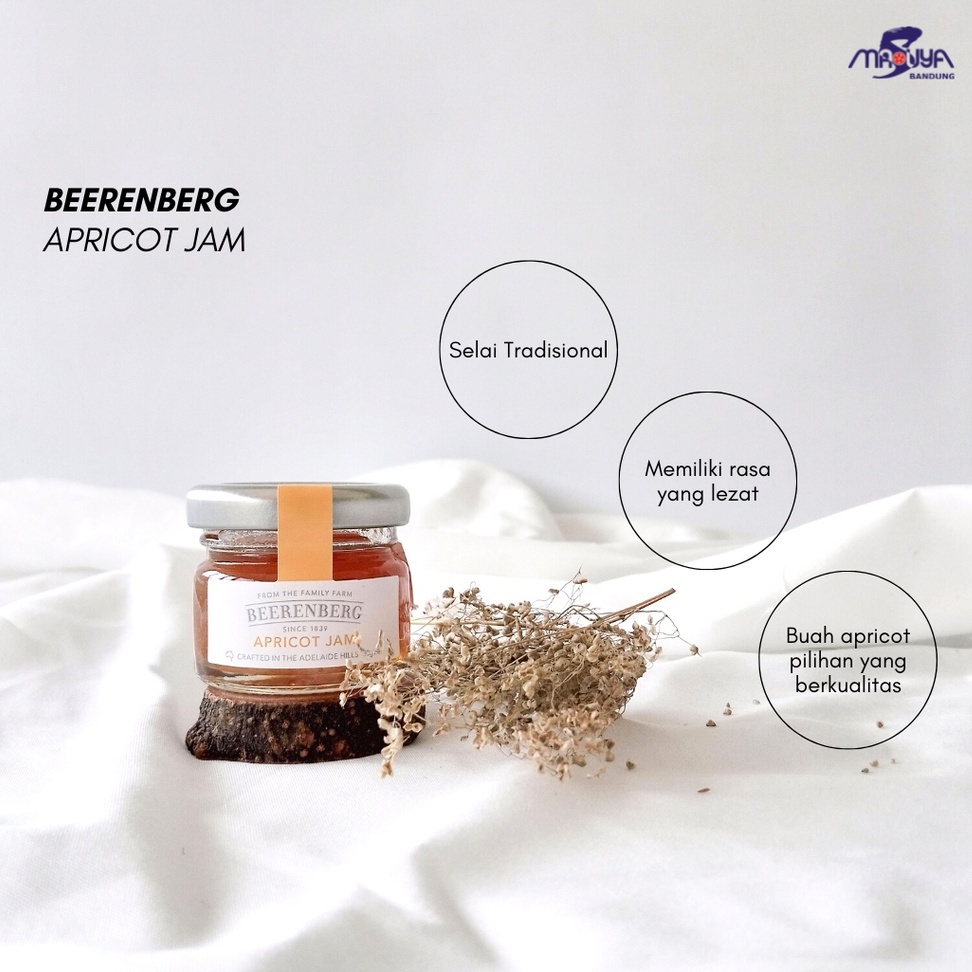 

Beerenberg Australian Apricot Jam Selai Apricot 30 gr