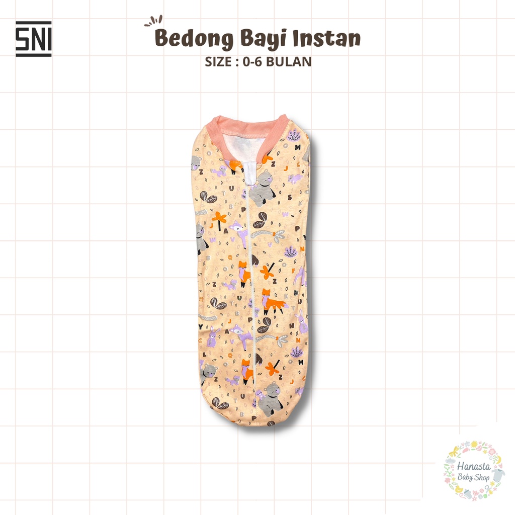 Bedong Bayi INSTAN perlengkapan bayi baru lahir