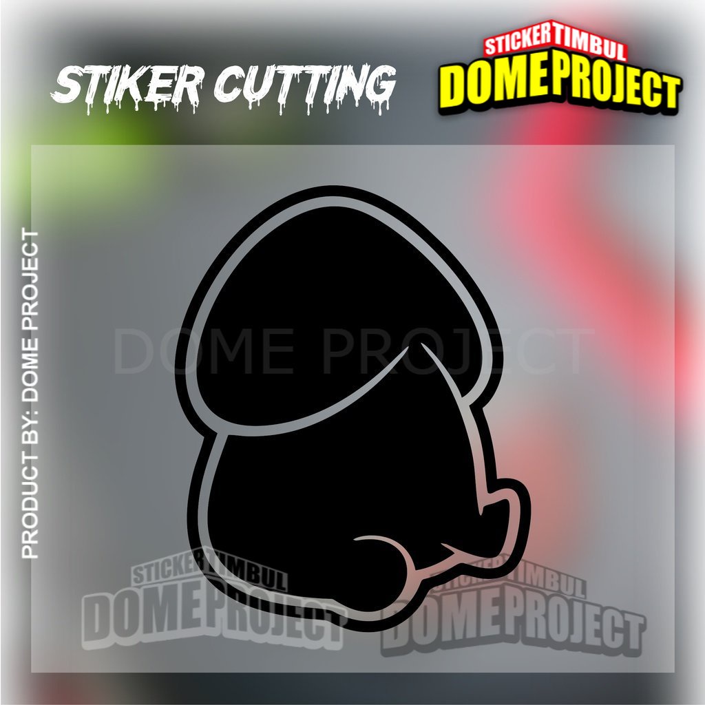 STIKER CUTTING RUDAL CHIBI PREMIUM GRADE 4 VARIAN WARNA