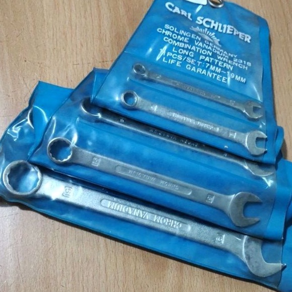 ORIGINAL TOOLS 〽️ 1 Set isi 11 PCs Kunci Ring Pas EYE BRAND TJAP MATA ✓ 7mm 8mm 9mm 10mm 11mm 12mm 1