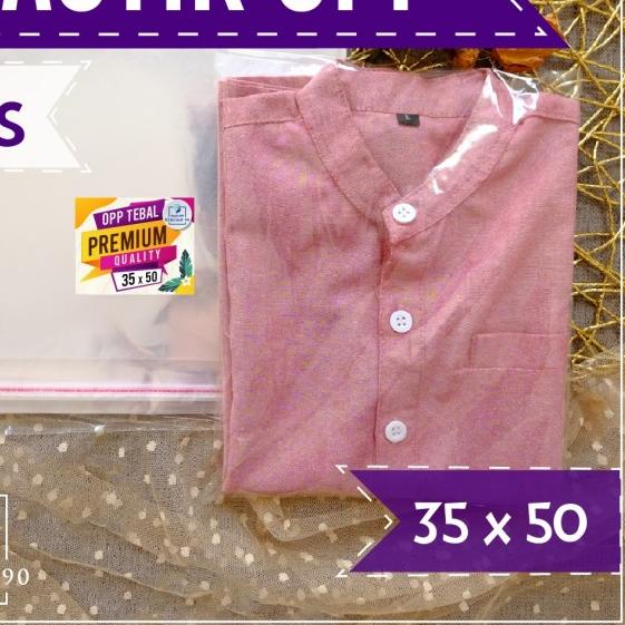 

Plastik Opp Lem 35X50 Cm Tebal 40 Micron / Plastik Opp Seal Premium - 32,4x50-DS40s