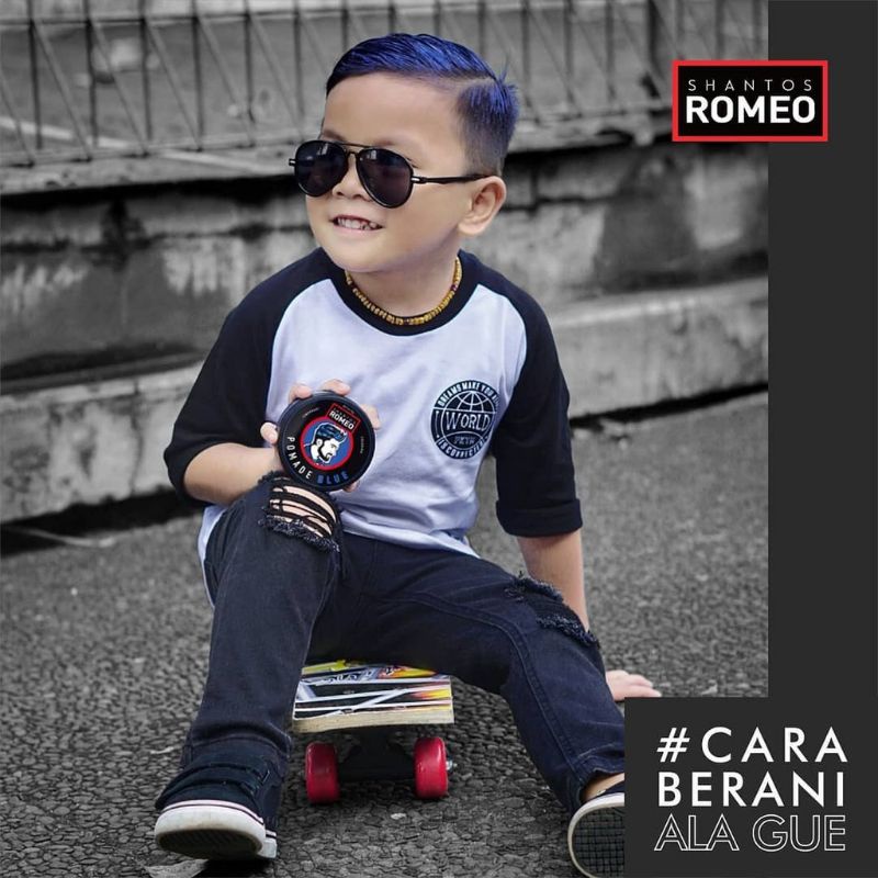 [ Kecil ] Shantos Romeo Hair Styling Color Pomade Warna 40gr. Non Permanent