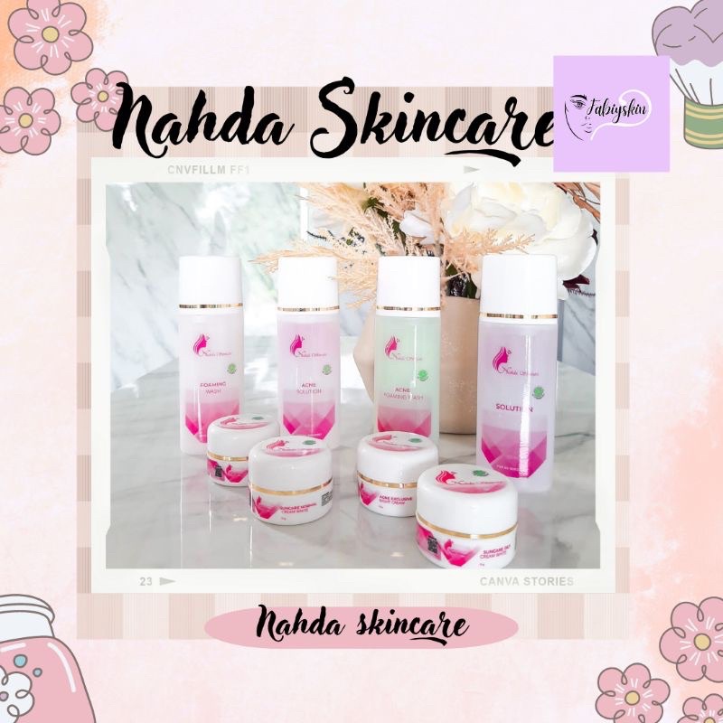 NAHDA SKINCARE TERBARU DENGAN SERUM ORIGINAL 100% (BPOM)