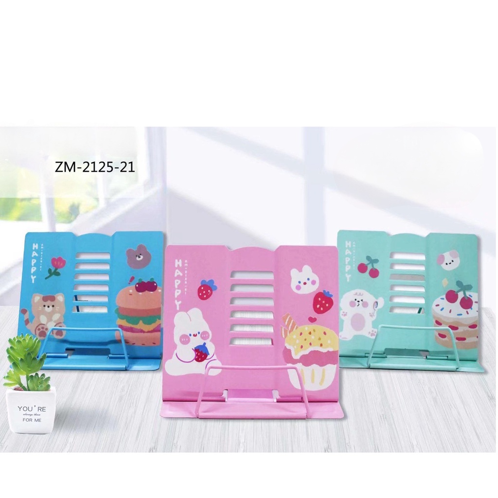 

GG Book Stand Besi ZM/Penyangga Buku/Sandaran Buku/Book End RJ4