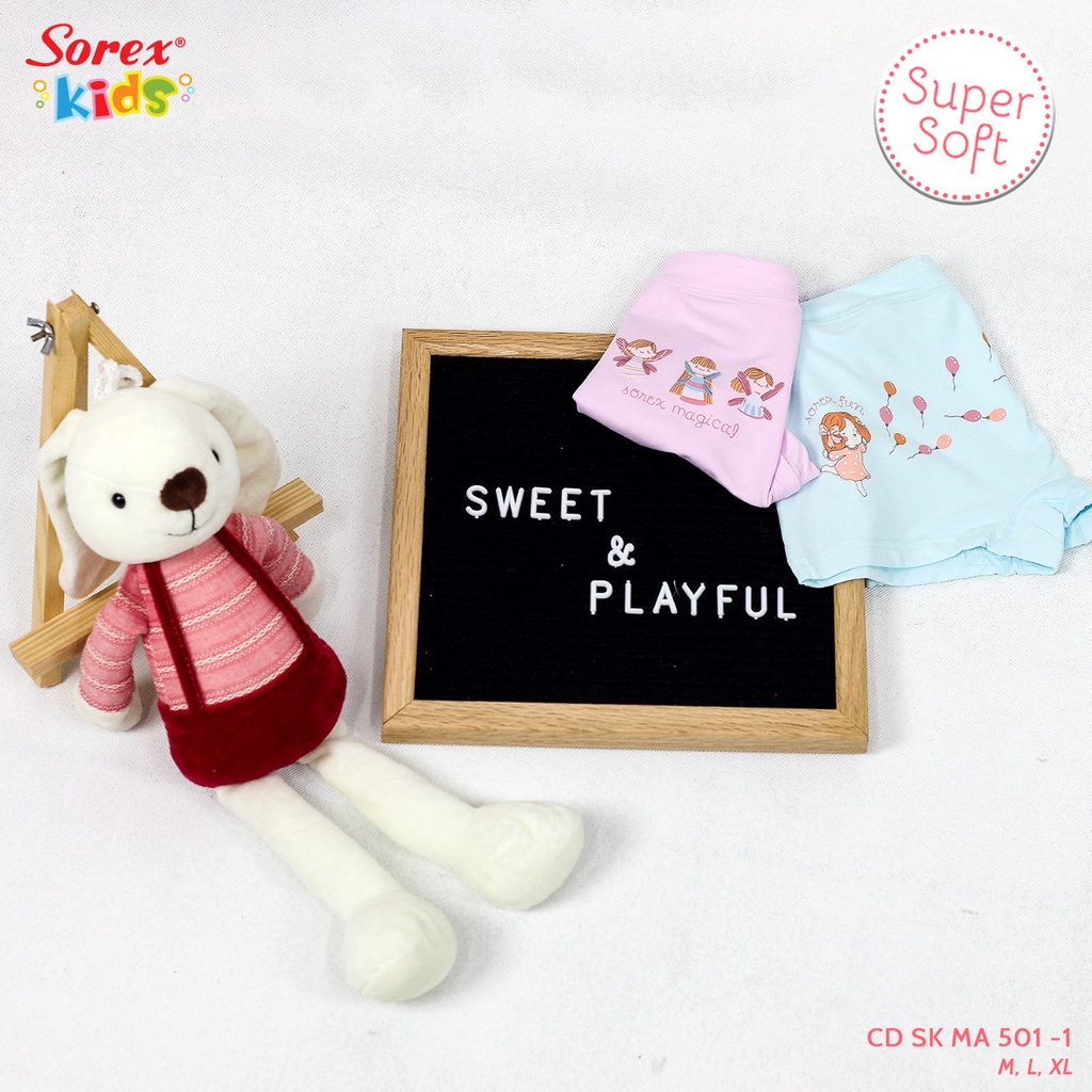 Sorex Anak MA 501-MA 503 Celana Dalam Anak Super Soft (3pcs)