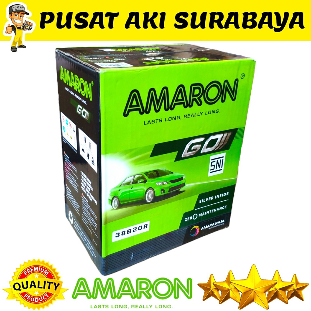 AMARON GO 38B20R 35 AMPER NS40Z XENIA GRAND MAX TERIOS LUXIO RUSH AGYA KATANA ESPASS AVANZA FUTURA MAVEN GLS GLX