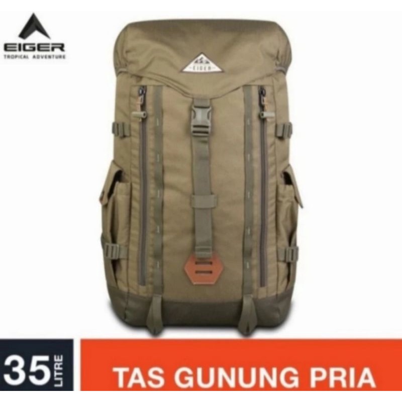 Tas Ransel z-migrate 2.0 35L 7435 ElGER001 Camel/Brown - Backpack Original-