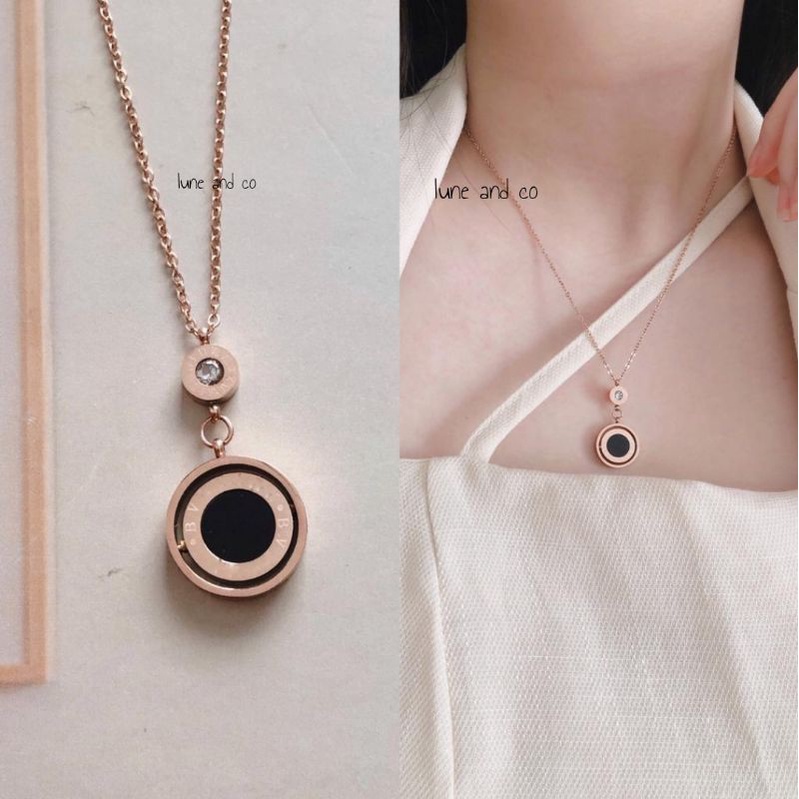 Kalung BV Bolak balik Titanium KS3