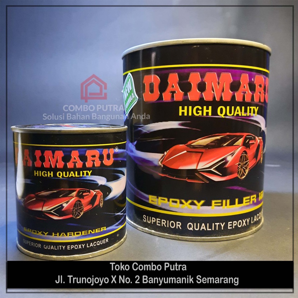 Epoxy Filler Daimaru & Epoxy Hardener 1 Kg