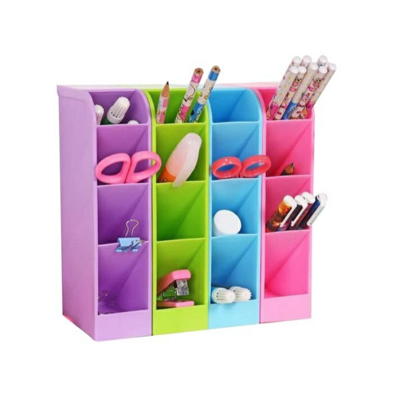 Rak Mini 4 Sekat Serbaguna Storage Desktop Rack Multifungsi Box Plastik