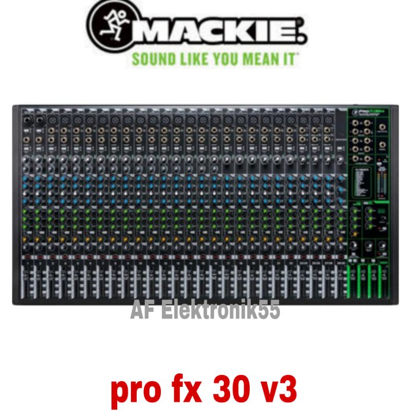 Mixer Audio Mackie Pro Fx 30 V3 Original