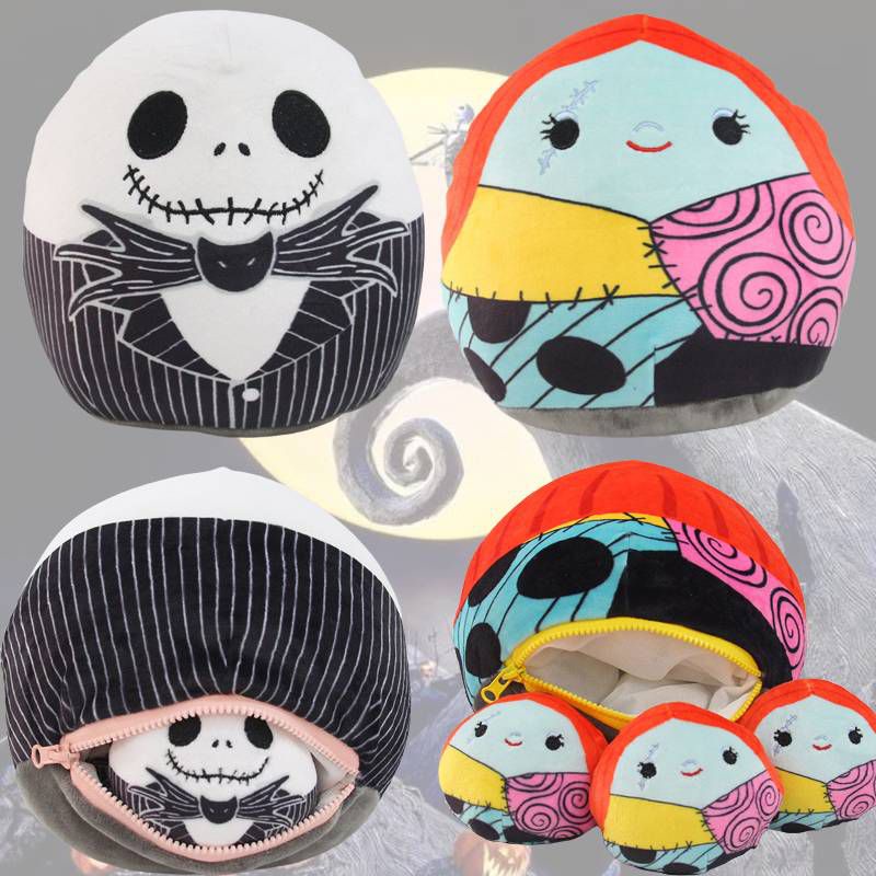 The Nightmare Before Christmas Jack Sally Mainan Mewah Boneka Lucu Hadiah Xmas