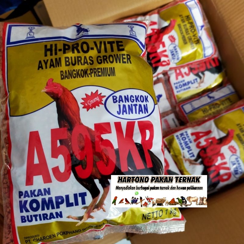 Pakan Ayam 595 Hi Pro Vite PAKAN AYAM ADUAN 595KP 1 KG