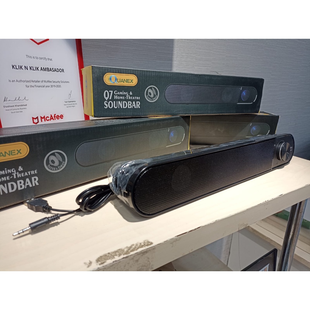 Speaker Quanex Q7 Speaker Soundbar Bluetooth