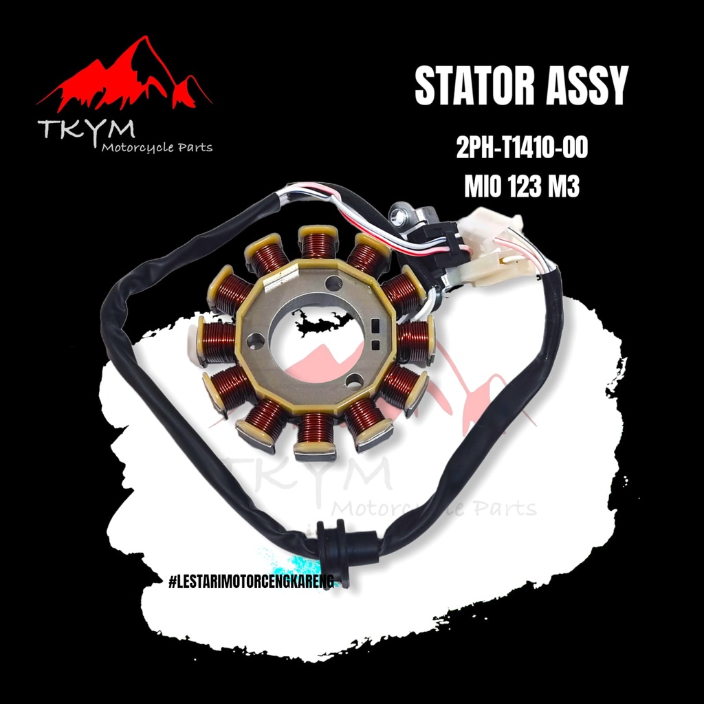 SPUL ASSY STATOR COMP MIO M3 DENGAN PULSER 2PH-H1410-00 TAKAYAMA