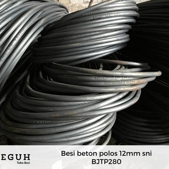 Besi beton polos 12mm SNI