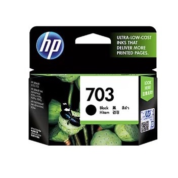 Hp Tinta Printer 703 Hitam #Original