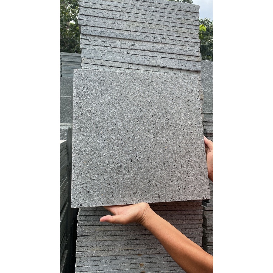 Batu Alam Andesit 40x40 Bakar Bintik