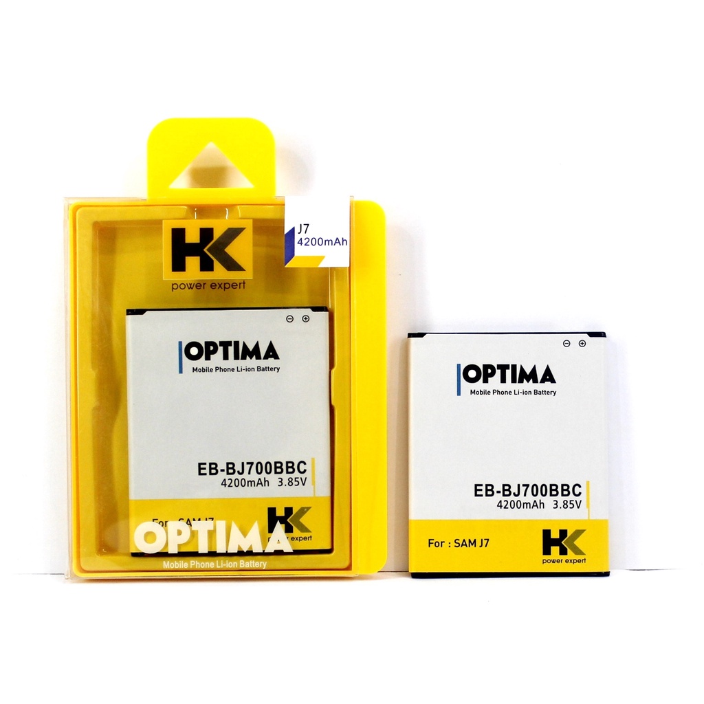 BTR BATERAI BATRE H&K OPTIMA SAM J700F- J7 2015 EB-BJ700CBE = J700G J700F J700H G6000 G600FY ON 7 20