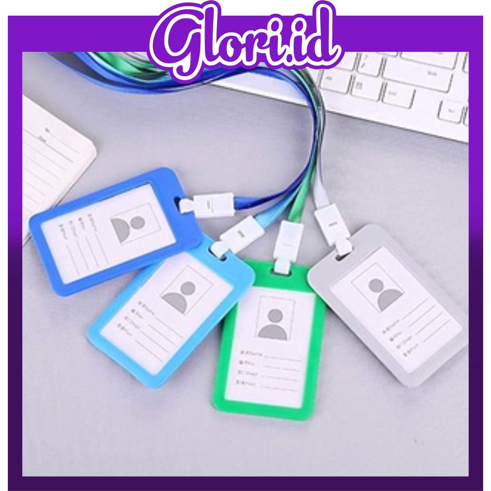 

GLORI.ID Name Tag ID Card Holder Gantungan Kartu Nama Atau Panitia R814