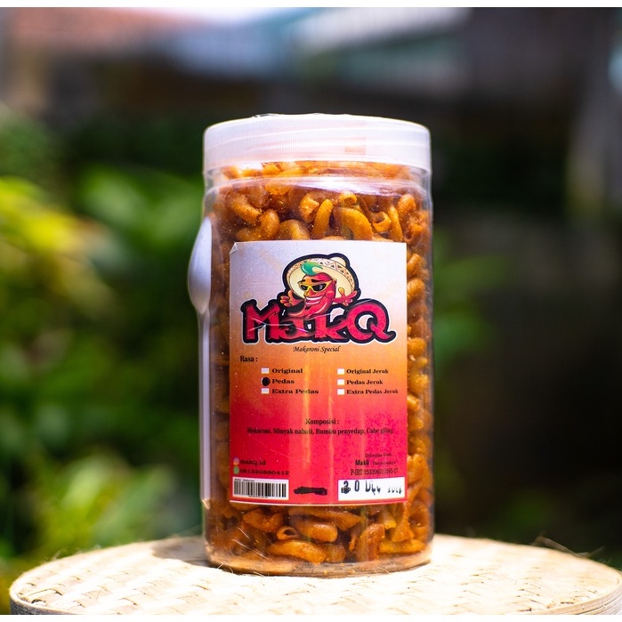 

Makaroni Pedas MakQ - Kemasan toples 250 gram