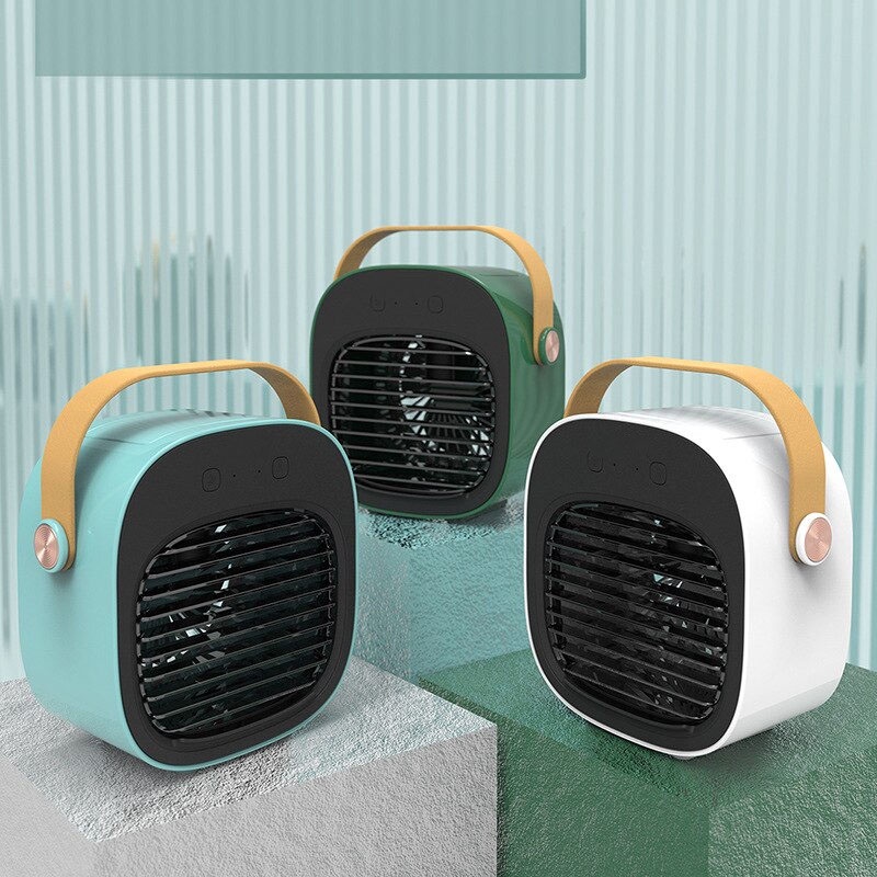 JENNIOEM Kipas Cooler Pendingin Ruangan Mini Air Conditioner AC Arctic - F12 - Green